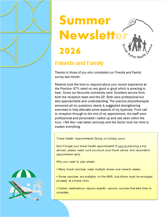 Summer Newsletter 2026